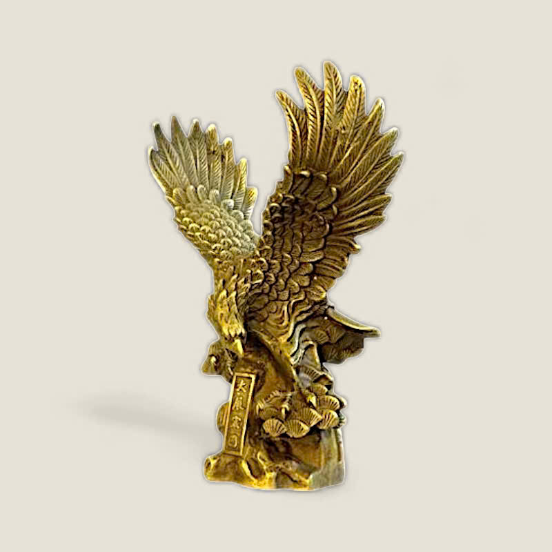 Tượng Đại Triển Hồng Đồ - Đại bàng đứng gốc tùng 6 Tượng Đại Triển Hồng Đồ - Đại bàng đứng gốc tùng - Ảnh 6