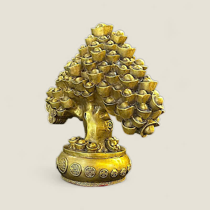 Tượng Cây Kim Nguyên Bảo 2 Tượng Cây Kim Nguyên Bảo - Ảnh 2