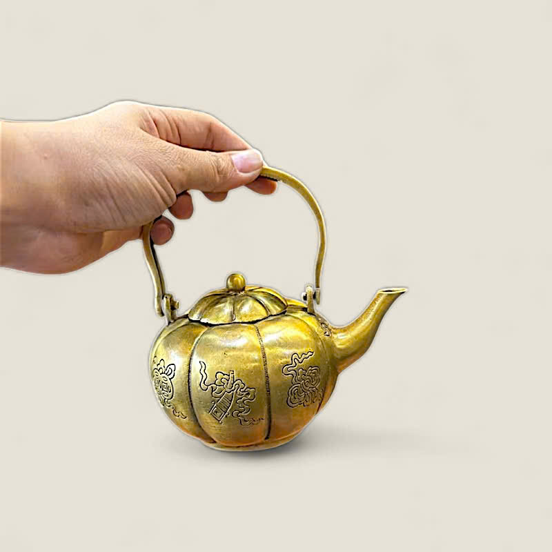 Ấm tích quả bí hoa văn bát cát tường 4 Ấm tích quả bí hoa văn bát cát tường - Ảnh 4