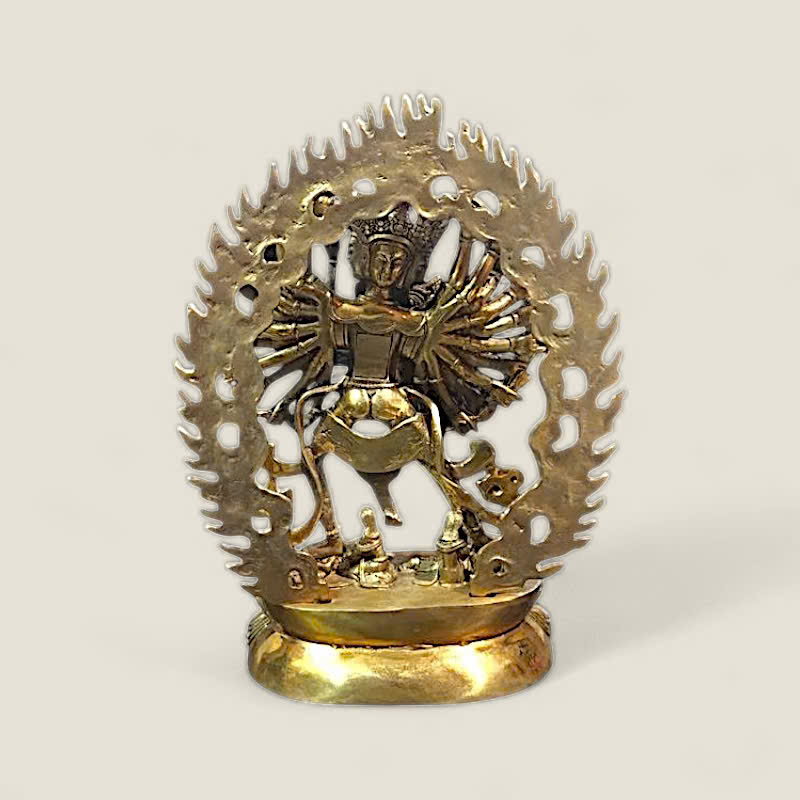 Tượng Kim Luân Thời Luân Kalachakra 3 Tượng Kim Luân Thời Luân Kalachakra - Ảnh 3