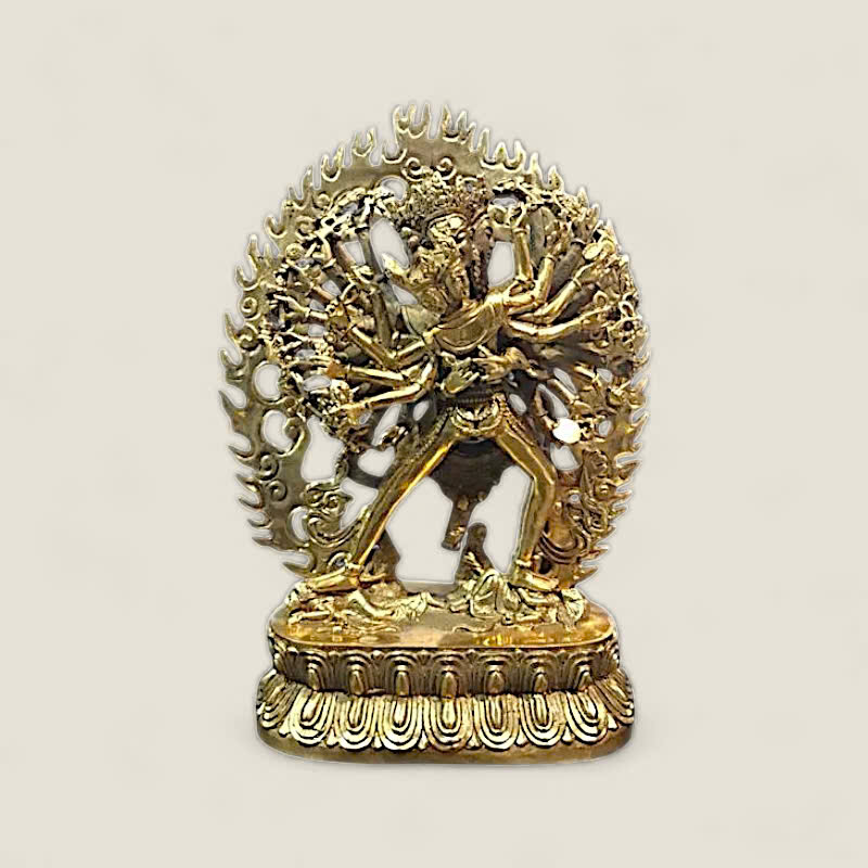 Tượng Kim Luân Thời Luân Kalachakra 1 Tượng Kim Luân Thời Luân Kalachakra