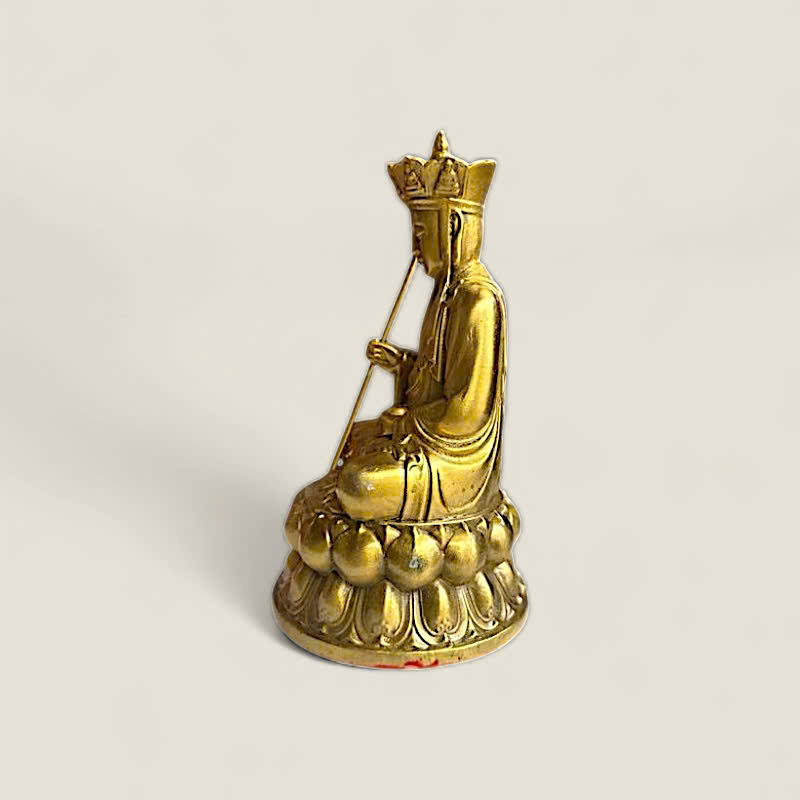 Tượng Địa Tạng Vương Bồ Tát Đội Mũ Thất Phật 3 Tượng Địa Tạng Vương Bồ Tát Đội Mũ Thất Phật - Ảnh 3