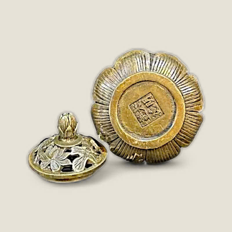 Lư xông trầm hoa sen 4 Lư xông trầm hoa sen - Ảnh 4