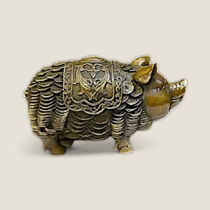 Tượng heo kim tiền phong thủy tuổi Hợi 1 Tượng heo kim tiền phong thủy tuổi Hợi