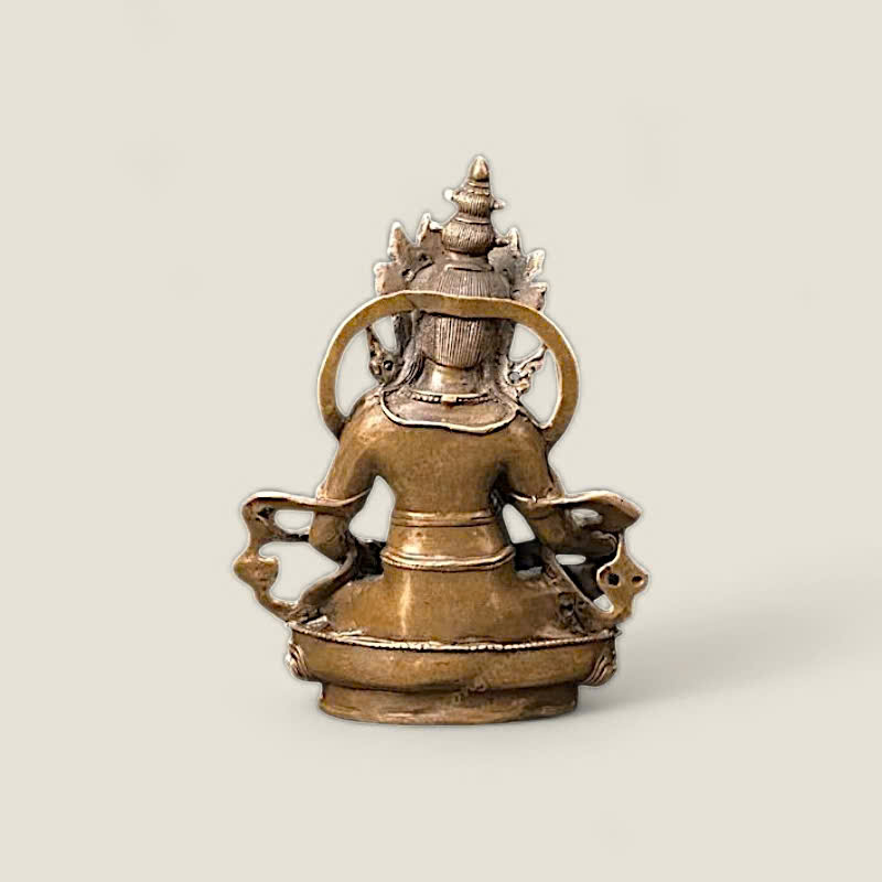 Tượng hoàng Thần Tài Dzambala 2 Tượng hoàng Thần Tài Dzambala - Ảnh 2