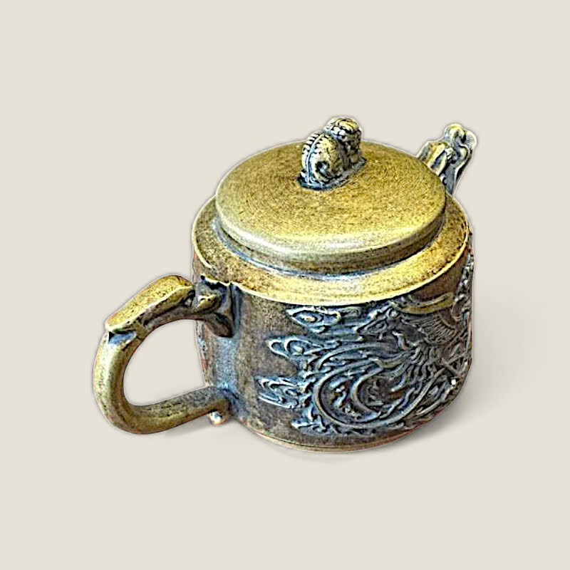 Ấm Tích Đồng Long Phụng Sum Vầy 6 Ấm Tích Đồng Long Phụng Sum Vầy - Ảnh 6