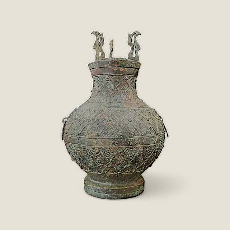 Bình Đựng Rượu Đồng Cổ (Hàng Đào Chu Thương)