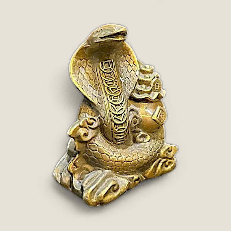 Tượng Rắn Kim Tiền tuổi Tỵ đắc lộc 6 Tượng Rắn Kim Tiền tuổi Tỵ đắc lộc - Ảnh 6