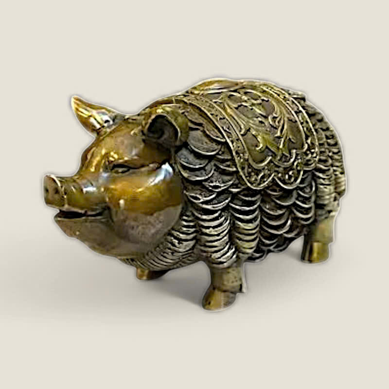 Tượng heo kim tiền phong thủy tuổi Hợi 5 Tượng heo kim tiền phong thủy tuổi Hợi - Ảnh 5