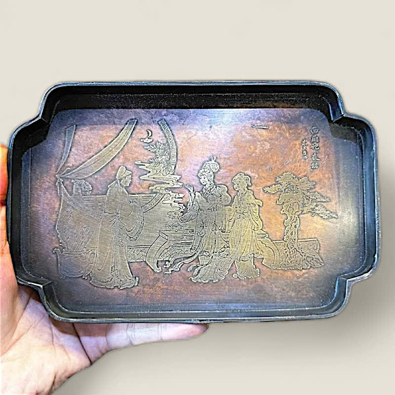 Mâm Đồng Kê Trà Bát Tiên Quần Tụ 7 Mâm Đồng Kê Trà Bát Tiên Quần Tụ - Ảnh 7