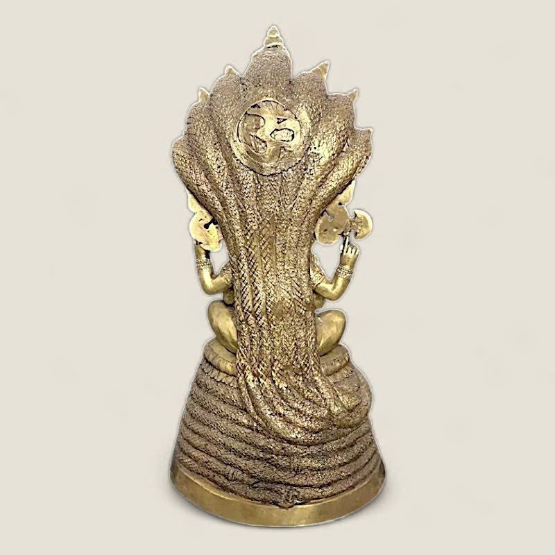 Tượng Thần Voi ngồi Rắn Naga 4 Tượng Thần Voi ngồi Rắn Naga - Ảnh 4