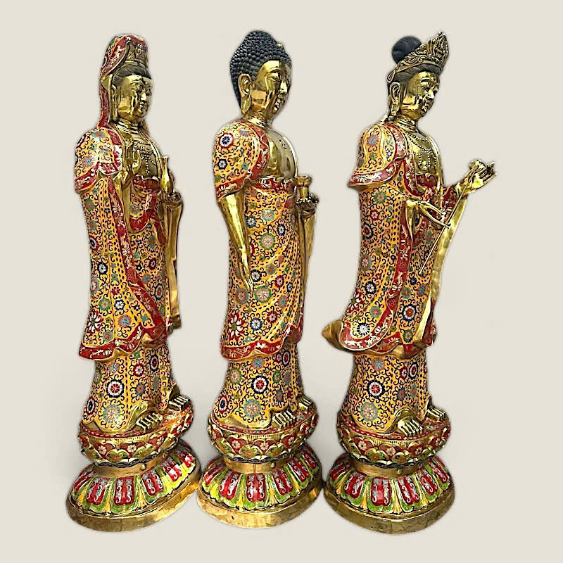 Bộ tượng Tam Thế Phật 8 Bộ tượng Tam Thế Phật - Ảnh 8