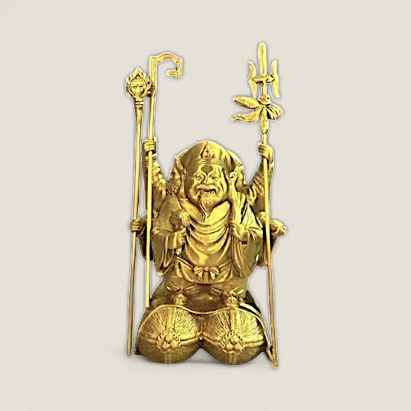 Tượng đại hắc thiên Mahakala, Thần Tài Nhật 1 Tượng đại hắc thiên Mahakala, Thần Tài Nhật