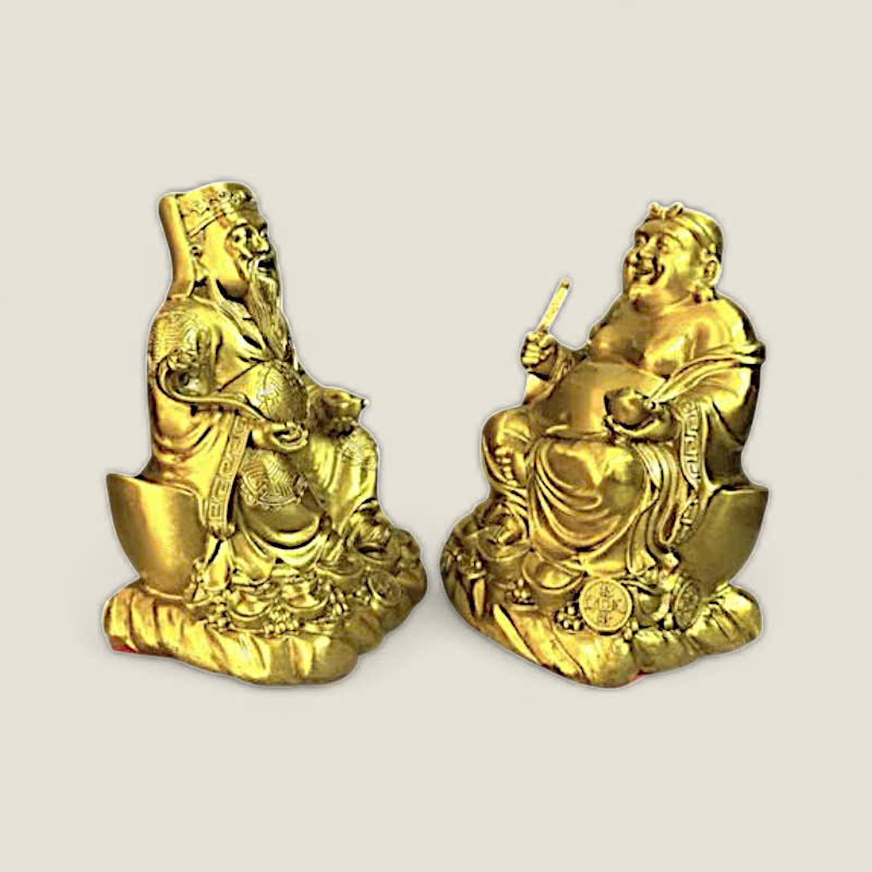 Bộ Tượng Thần Tài Thổ Địa 4 Bộ Tượng Thần Tài Thổ Địa - Ảnh 4