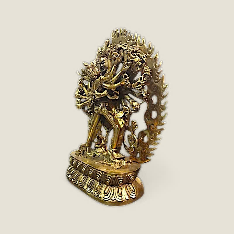 Tượng Kim Luân Thời Luân Kalachakra 5 Tượng Kim Luân Thời Luân Kalachakra - Ảnh 5