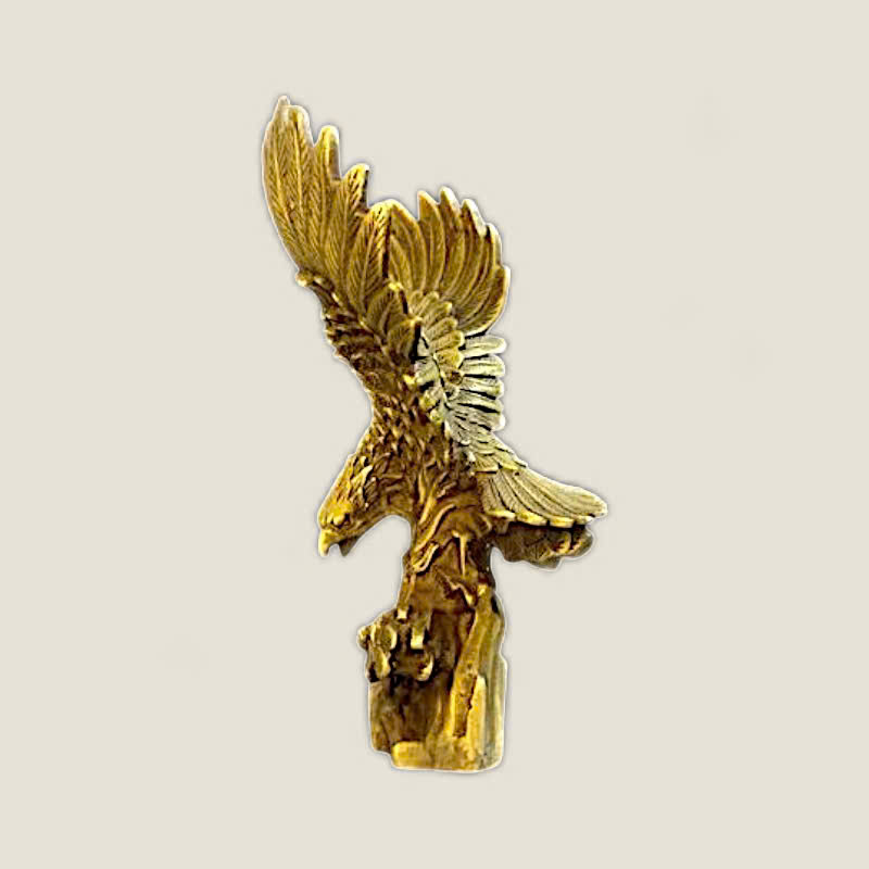 Tượng Đại Triển Hồng Đồ - Đại bàng đứng gốc tùng 4 Tượng Đại Triển Hồng Đồ - Đại bàng đứng gốc tùng - Ảnh 4