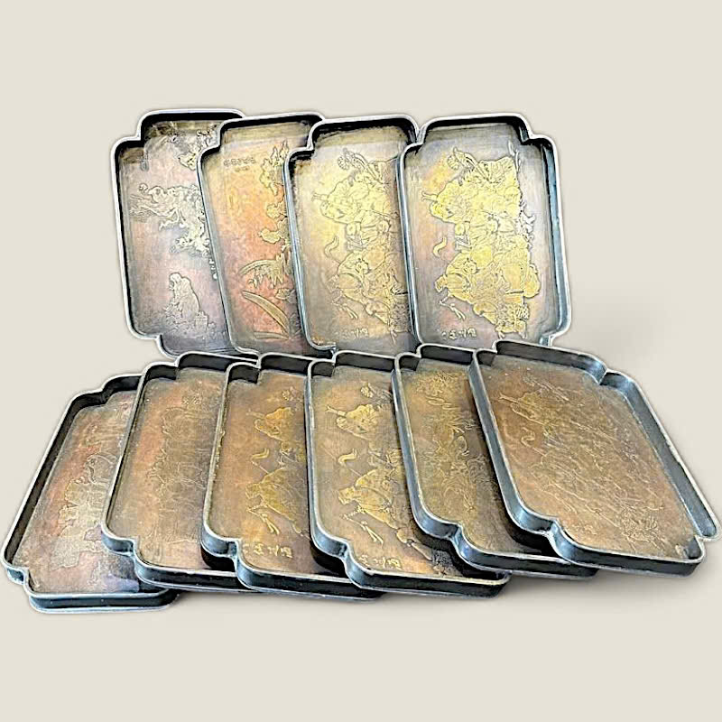 Mâm Đồng Kê Trà Bát Tiên Quần Tụ 6 Mâm Đồng Kê Trà Bát Tiên Quần Tụ - Ảnh 6