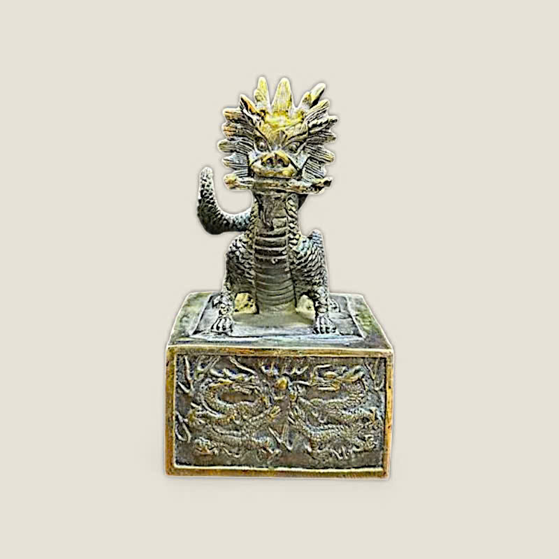 Ấn Rồng ngậm như ý - Cữu Long Kim Ấn 9 Ấn Rồng ngậm như ý - Cữu Long Kim Ấn - Ảnh 9