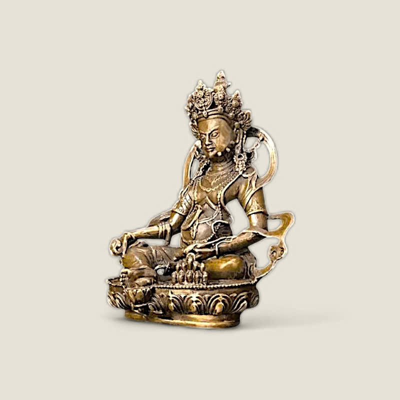 Tượng hoàng Thần Tài Dzambala 5 Tượng hoàng Thần Tài Dzambala - Ảnh 5