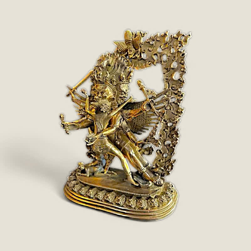 Tượng Mã Đầu Minh Vương Hayagriva 4 Tượng Mã Đầu Minh Vương Hayagriva - Ảnh 4