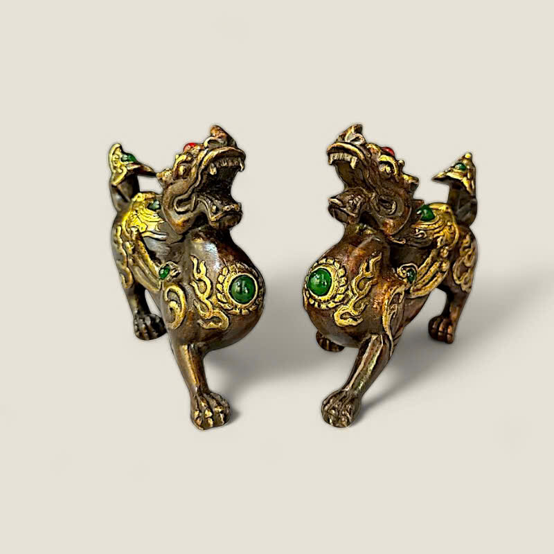 Đôi Tượng Tỳ Hưu Đính Đá Phong Thủy 5 Đôi Tượng Tỳ Hưu Đính Đá Phong Thủy - Ảnh 5