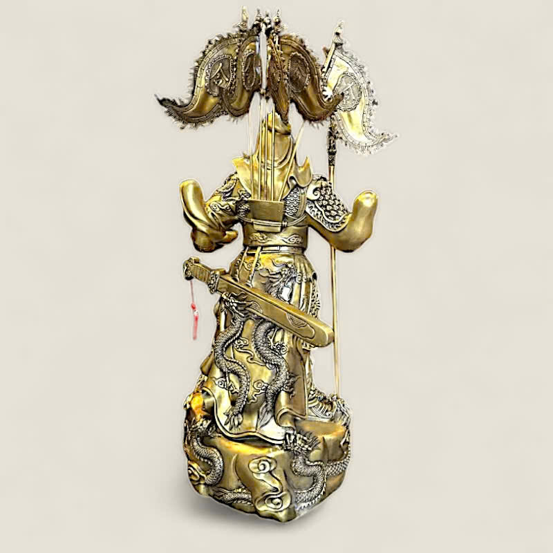 Tượng Quan Thánh Đế Vương (Quan Công) Trấn Trạch 1 mét 3 Tượng Quan Thánh Đế Vương (Quan Công) Trấn Trạch 1 mét - Ảnh 3