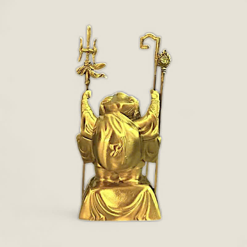 Tượng đại hắc thiên Mahakala, Thần Tài Nhật 3 Tượng đại hắc thiên Mahakala, Thần Tài Nhật - Ảnh 3