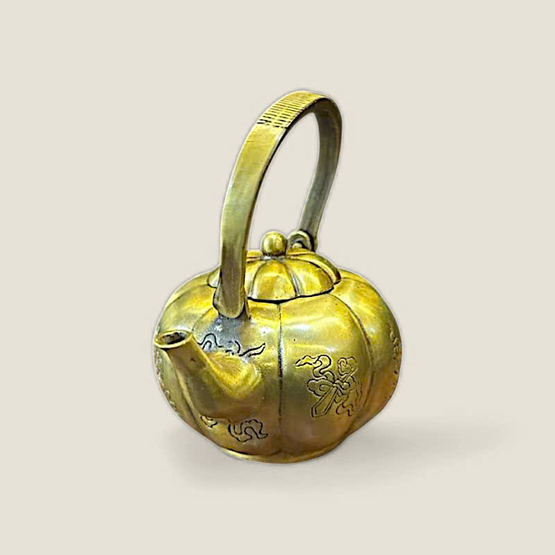 Ấm tích quả bí hoa văn bát cát tường 3 Ấm tích quả bí hoa văn bát cát tường - Ảnh 3