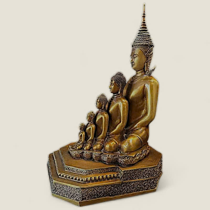 Tượng Phật Thích Ca và Ngũ Vị Danh Phật - Nam Tông 2 Tượng Phật Thích Ca và Ngũ Vị Danh Phật - Nam Tông - Ảnh 2