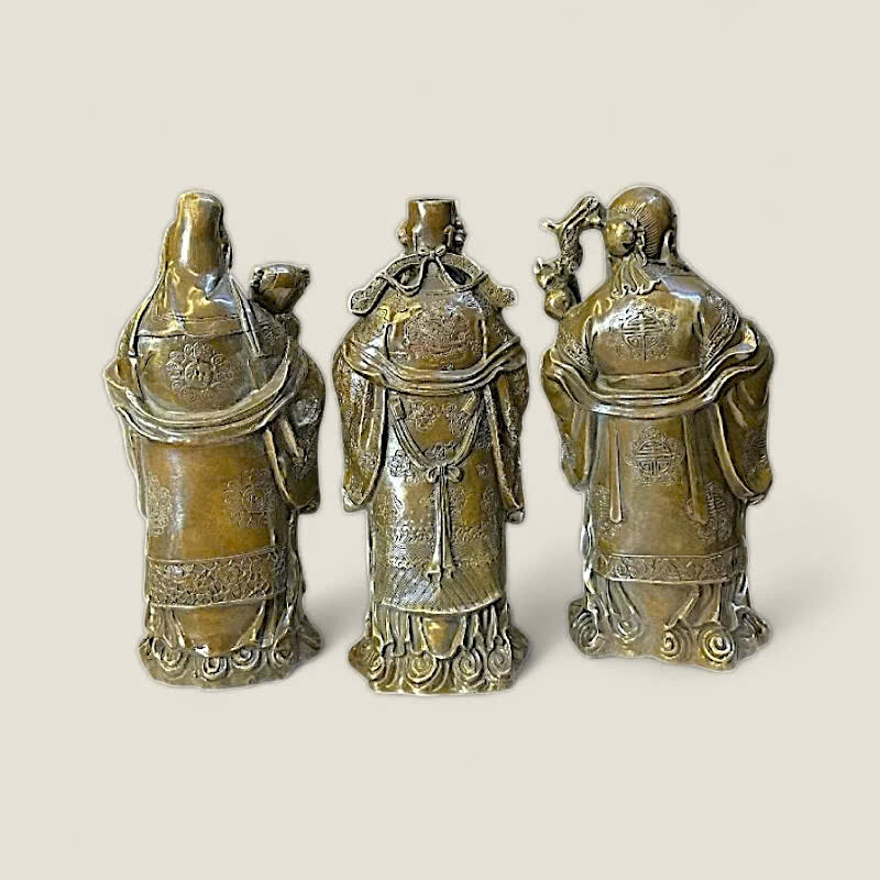 Bộ tượng Phúc Lộc Thọ 3 Bộ tượng Phúc Lộc Thọ - Ảnh 3