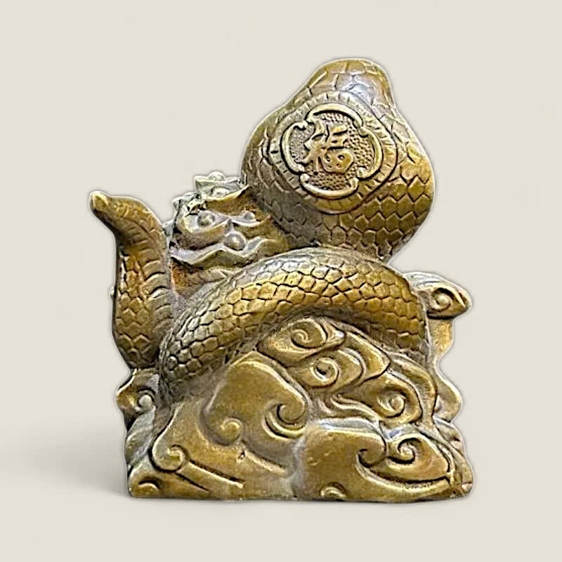 Tượng Rắn Kim Tiền tuổi Tỵ đắc lộc 3 Tượng Rắn Kim Tiền tuổi Tỵ đắc lộc - Ảnh 3