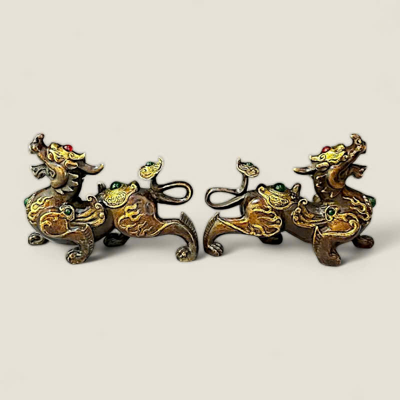 Đôi Tượng Tỳ Hưu Đính Đá Phong Thủy 3 Đôi Tượng Tỳ Hưu Đính Đá Phong Thủy - Ảnh 3