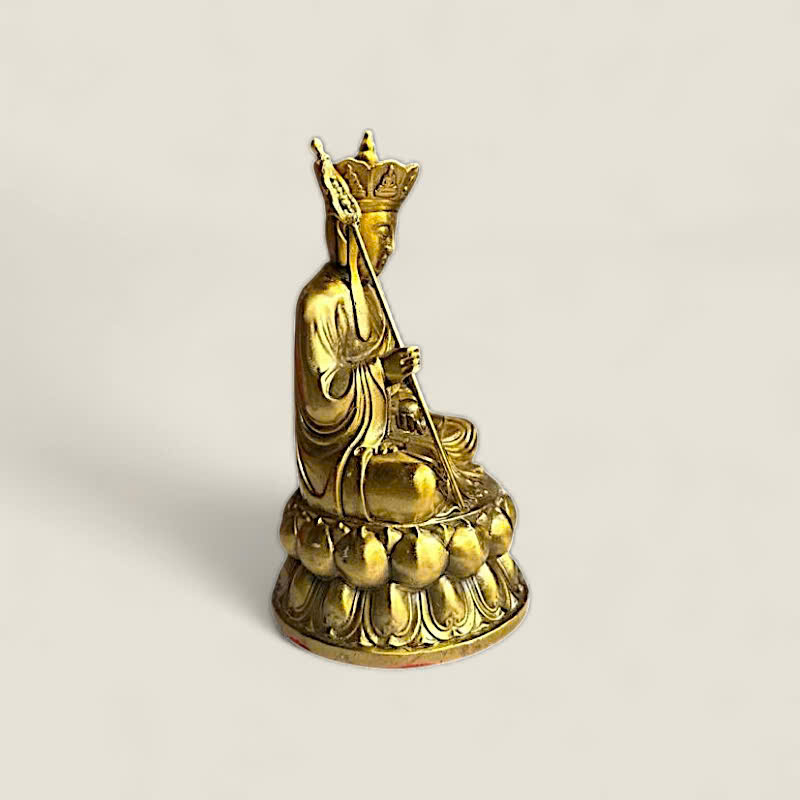 Tượng Địa Tạng Vương Bồ Tát Đội Mũ Thất Phật 2 Tượng Địa Tạng Vương Bồ Tát Đội Mũ Thất Phật - Ảnh 2