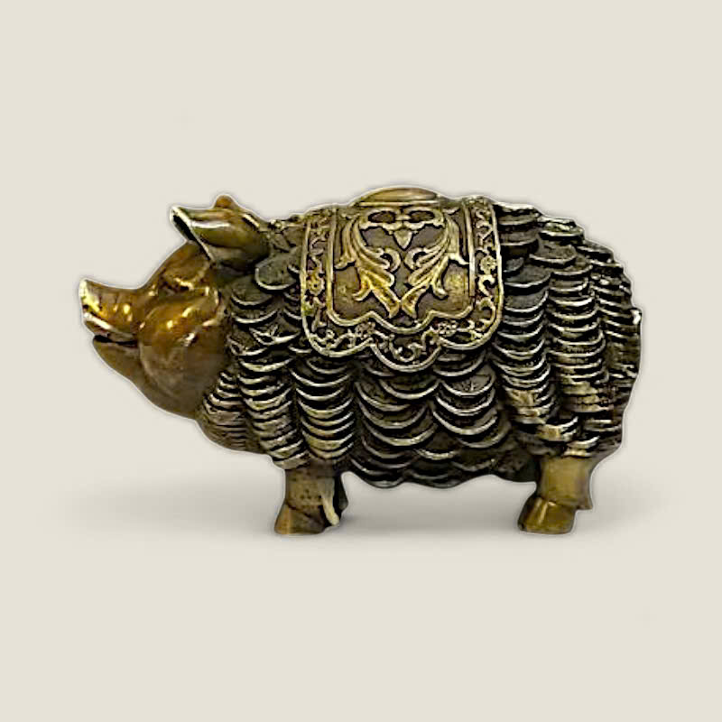 Tượng heo kim tiền phong thủy tuổi Hợi 3 Tượng heo kim tiền phong thủy tuổi Hợi - Ảnh 3