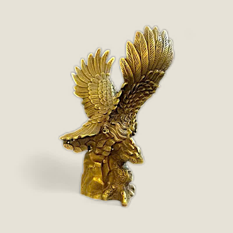 Tượng Đại Triển Hồng Đồ - Đại bàng đứng gốc tùng 2 Tượng Đại Triển Hồng Đồ - Đại bàng đứng gốc tùng - Ảnh 2