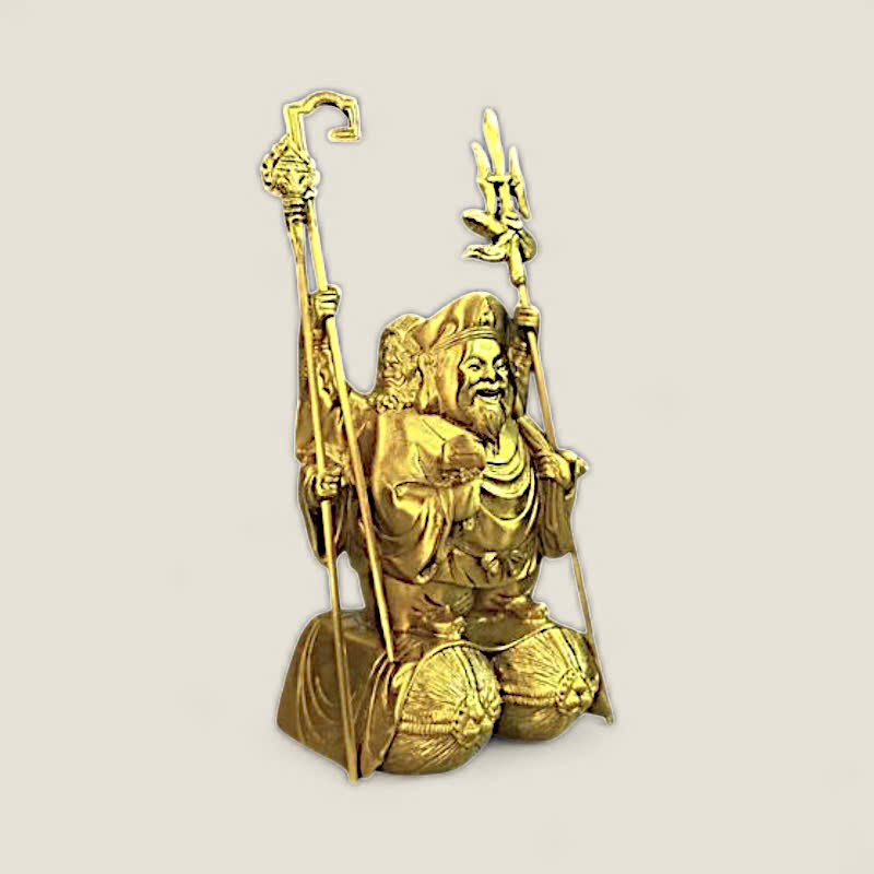 Tượng đại hắc thiên Mahakala, Thần Tài Nhật 2 Tượng đại hắc thiên Mahakala, Thần Tài Nhật - Ảnh 2