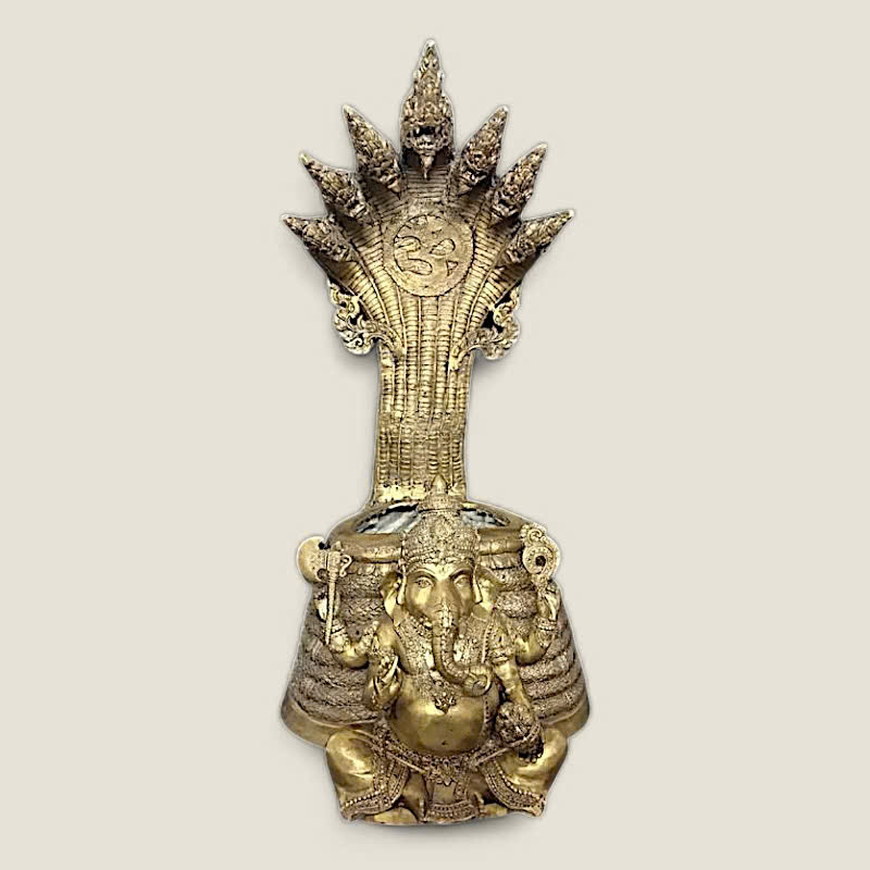 Tượng Thần Voi ngồi Rắn Naga 2 Tượng Thần Voi ngồi Rắn Naga - Ảnh 2