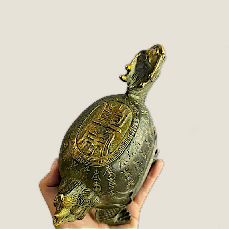 Tượng Long Quy phong thủy cổ xưa 2 Tượng Long Quy phong thủy cổ xưa - Ảnh 2