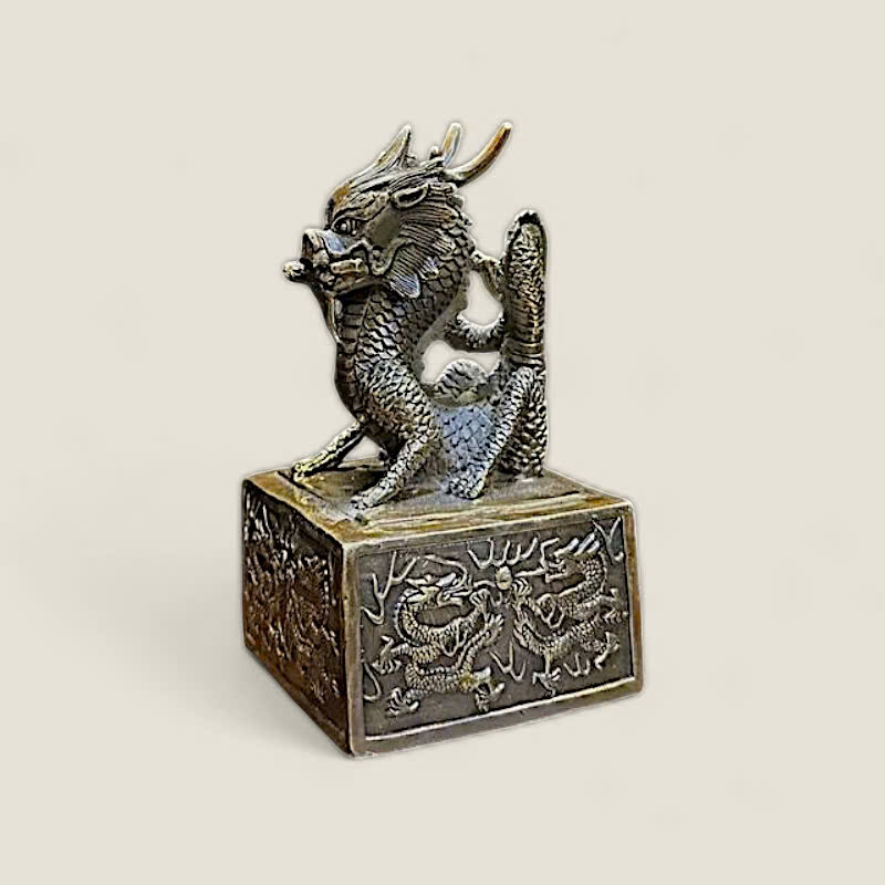 Ấn Rồng ngậm như ý - Cữu Long Kim Ấn 2 Ấn Rồng ngậm như ý - Cữu Long Kim Ấn - Ảnh 2